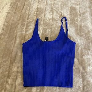 Cropped tank top